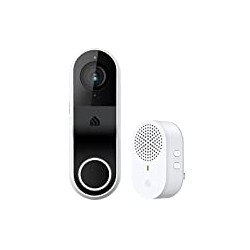 Smart Video Doorbell Camera Hardwired w/Chime