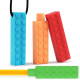 Silicone Chewing Necklace Chewing Biting(4 Pieces)