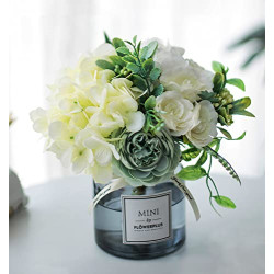 Artificial Flowers in Vase