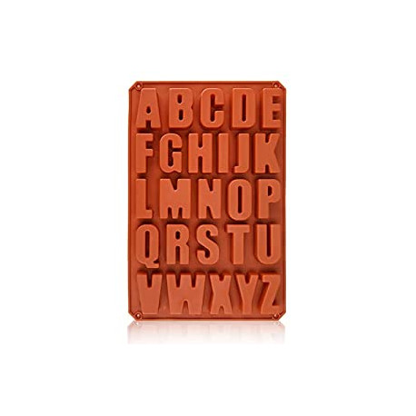 26 Cavities Crayon Letter Silicone Mold