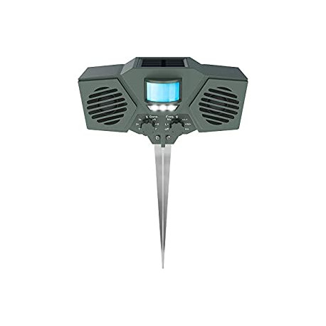 Solar Powered Motion Activated Ultrasonic