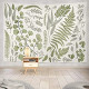 Botanical Polyester Fabric Tapestry Floral