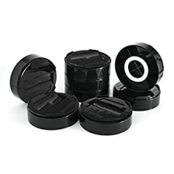 Stack-Its 1 Inch Adjustable Bed Risers / Furniture Risers (Set of 8)