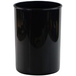 Plastic Utensil Holder, Black