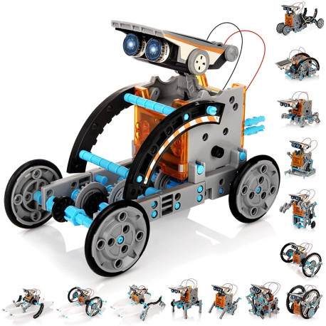 Pack 3 of 14 In 1 Solar Robot Science Educational Set