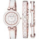 Anne Klein Women's Glitter Accented Bangle Watch