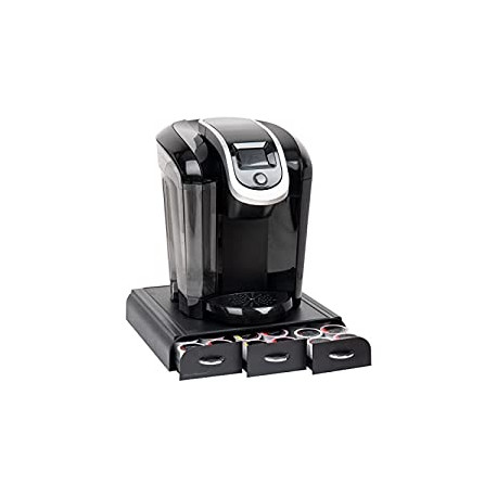 Anchor Collection Coffee Pod Holder, 36 Capacity, Black