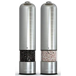 Electric Salt and Pepper Grinder Set
