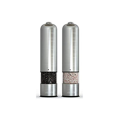 Electric Salt and Pepper Grinder Set
