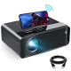 Mini Projector for iPhone, ELEPHAS 2023 WiFi Movie Projector