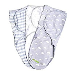 Baby Swaddle Blanket Adjustable for 0-3 Months