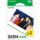 Fujifilm instax Wide Instant Film, 20 Exposures, White, Old Packaging