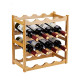 Bamboo Wine Rack 4 tiers