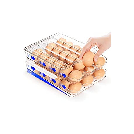 Egg Holder For Refrigerator, Large Capacity 36