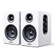 SW208 3" Active Bluetooth 5.0 Bookshelf Speakers – 60W Carbon Fiber Speaker Unit