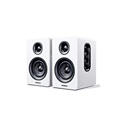 SW208 3" Active Bluetooth 5.0 Bookshelf Speakers – 60W Carbon Fiber Speaker Unit