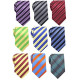 Lot 9 PCS Classic Men's Tie Necktie Woven