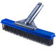 10 inch Wide Heavy Duty Stainless Steel Wire Pool Brush