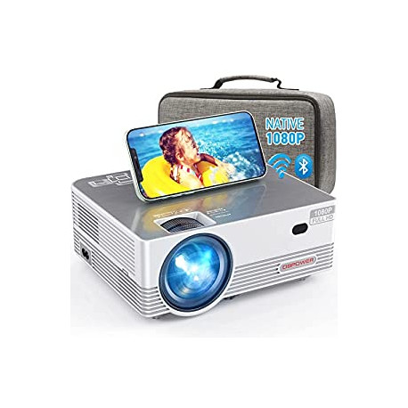 1080P WiFi Bluetooth Projector, DBPOWER 9500L Full HD