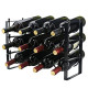 3 Tier Stackable Wine Rack Countertop Cabinet
