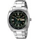Men's Silvertone Stainless Steel Automatic Watch