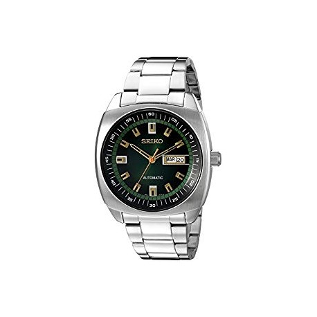 Men's Silvertone Stainless Steel Automatic Watch