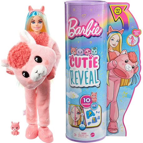 Barbie Plush doll with 10 surprises