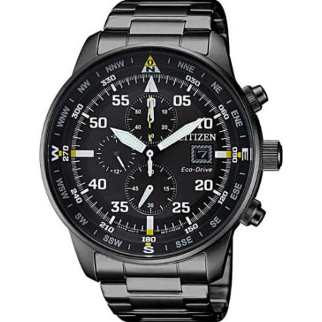Citizen Black Mens Chronograph Watch