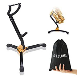 Saxophone Stand, Foldable Alto/Tenor Sax Stand