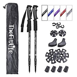 Nordic Walking Trekking Poles - 2 Sticks
