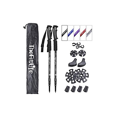 Nordic Walking Trekking Poles - 2 Sticks