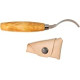 Double-Edged Stainless Steel Hook Knife