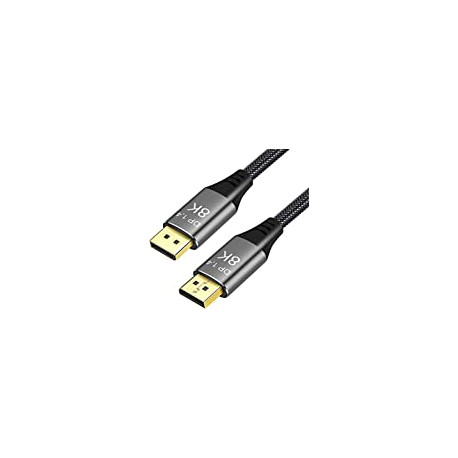 5M 16.5FT DisplayPort 1.4 8K Cable