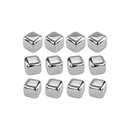 Ice Cubes Reusable For Whiskey Wine Beverage Set of 12
