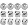 Ice Cubes Reusable For Whiskey Wine Beverage Set of 12