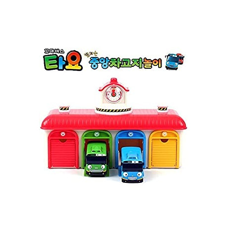 Tayo Rogi Bus Garage Set