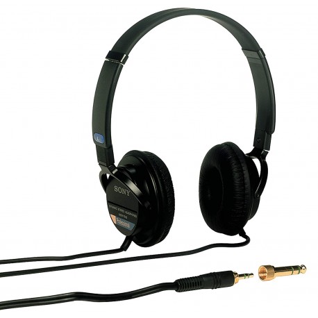Sony MDR Studio Headphones, Black