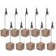10 Pcs Lightweight Cube Base Memo Clips Holder