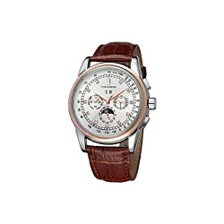 Men's Automatic Self Winding Moon Phase Watch