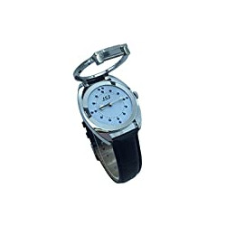 Stainless Steel Tactile Watch for Blind People-Battery Operated