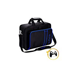 Case Storage Bag, Carrying Case Compatible with PS5