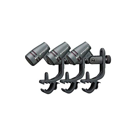 E604 Dynamic Cardioid Instrument Microphone Kit, 3-Pack