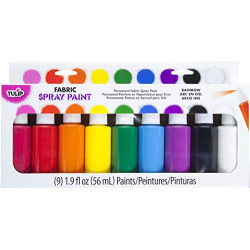 Tulip Fabric Spray Sets 29069 SOP Multi Party Pack, 1.9 Fl Oz (Pack of 9), As Detailed