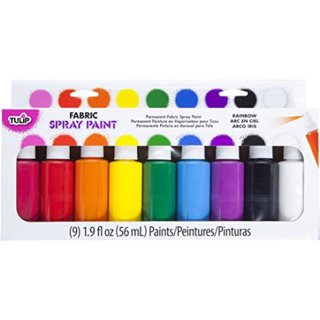 Tulip Fabric Spray Sets 29069 SOP Multi Party Pack, 1.9 Fl Oz (Pack of 9), As Detailed