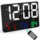 Digital Wall Clock,11.4" Digital Clock Large Display