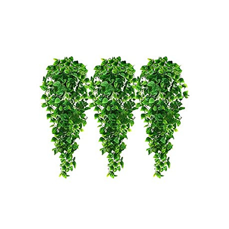3pcs Artificial Hanging Plants