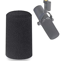 SM7B Windscreen - Mic Pop Filter Foam Cover Compatible