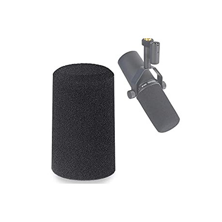 SM7B Windscreen - Mic Pop Filter Foam Cover Compatible