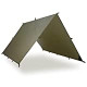 Nylon Tarp Tent Shelter, 10 by 7 ft, Olive Drab