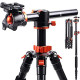 Concept 67 inch Camera Tripod Horizontal Aluminum
